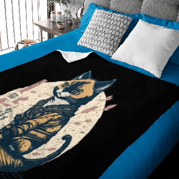 Discover Cat Japanese Aesthetic Baby Blankets