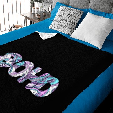 Discover 80hd ADHD paisley Baby Blankets