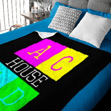 Discover Acid house Baby Blankets