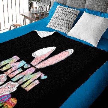 Discover Doodle Bunny Mama Mini Bunny Mama Easter Easter Baby Blankets