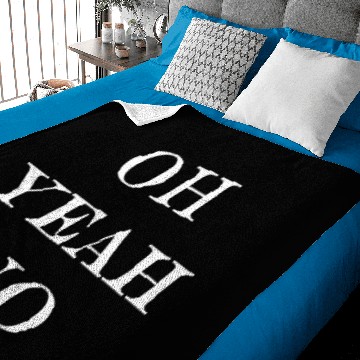 Discover oh yeah no nostalgia Baby Blankets