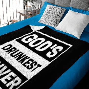 Discover Gods Drunkest Driver Meme hippie Baby Blankets