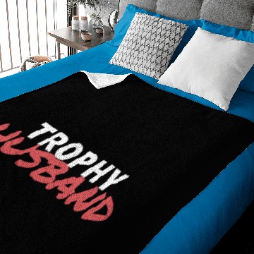 Discover Trophy husband Baby Blankets