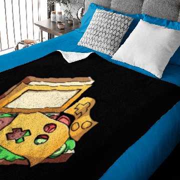 Discover Sticker Game Sandwich Console Baby Blankets