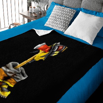 Discover Honor The Fallen Firefighter Baby Blankets