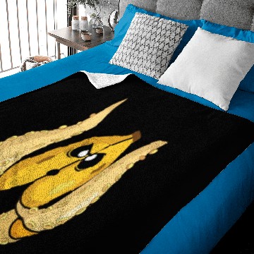 Discover Scary Octopus Banana Fish Baby Blankets