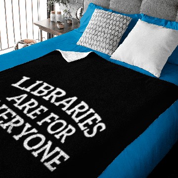 Discover Funny Libraries Are For Everyone Nerd Book Lovers Baby Blankets
