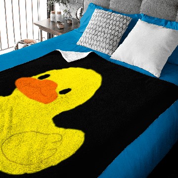 Discover Little Yellow Rubber Ducky Duck Baby Blankets