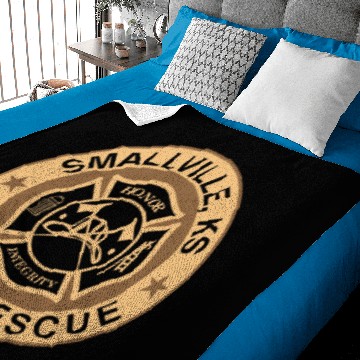 Discover Smallville Fire & Rescue Baby Blankets