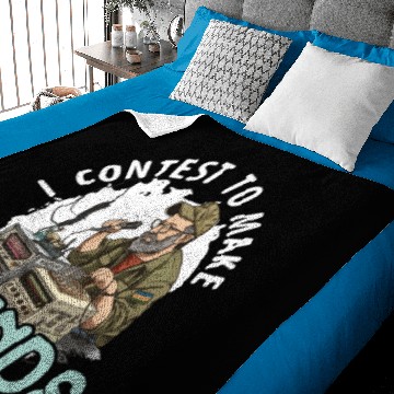 Discover Ham Radio Operator Morse Code Radioactivity Baby Blankets