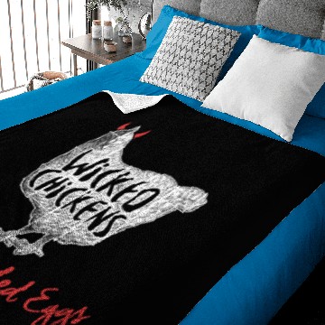 Discover Wicked Chickens Lay Deviled Eggs Baby Blankets