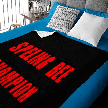 Discover Spelling Bee Champion Funny cool Baby Blankets
