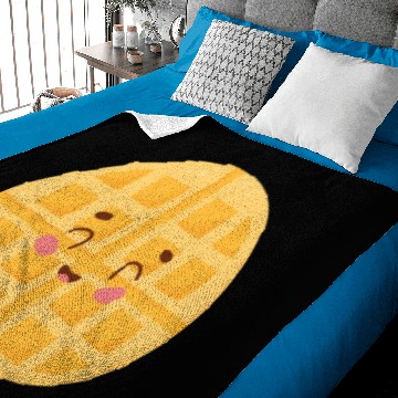 Discover Cute Waffle Doodle Baby Blankets