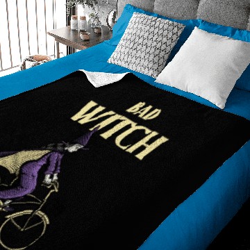 Discover Bad Witch quote Baby Blankets