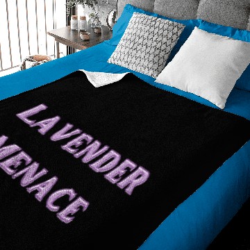 Discover Lavender Menace Text music retro Baby Blankets
