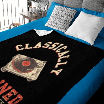 Discover Classically Trained Vinyl Record Baby Blankets