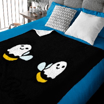 Discover Funny Boo Bees Baby Blankets