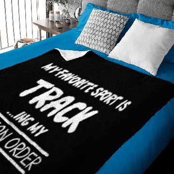 Discover My Favorite Sport Is Tracking My Amazon Order Baby Blankets