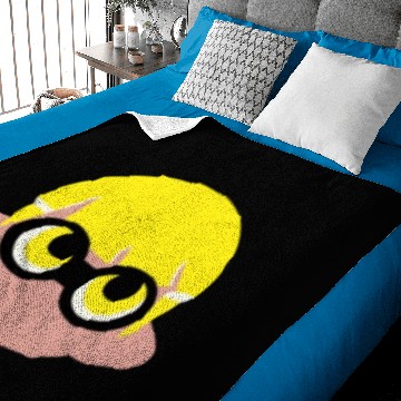 Discover Little yellow inkling from splatoon Baby Blankets