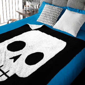 Discover Rickandmorty Skull Baby Blankets