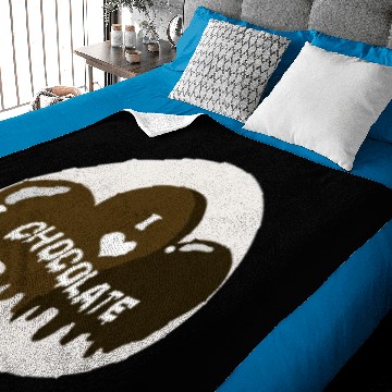 Discover I Love Chocolate Baby Blankets