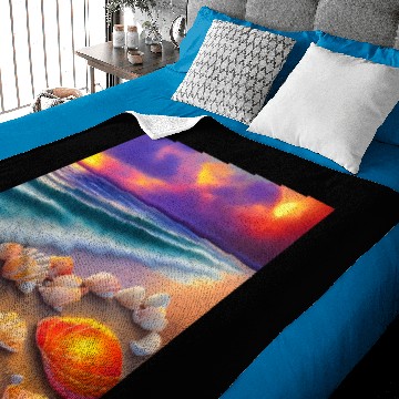 Discover Fantasy Beach Baby Blankets