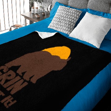 Discover GRIN & Bear It- Happy Camper Baby Blankets