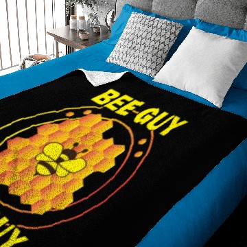 Discover The Bee Guy Honeybee Bumblebee Baby Blankets
