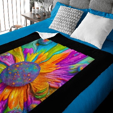 Discover Fantasy Flower Baby Blankets