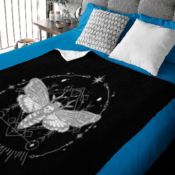 Discover Witchy Baby Blankets, Luna Moth Wing Fairycore Vintage