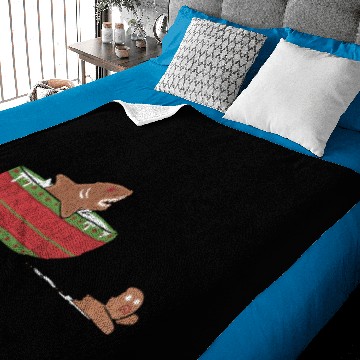 Discover Gingerbread Jaws cute Baby Blankets