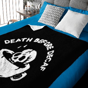 Discover Death Before Decaf-Coffee Baby Blankets