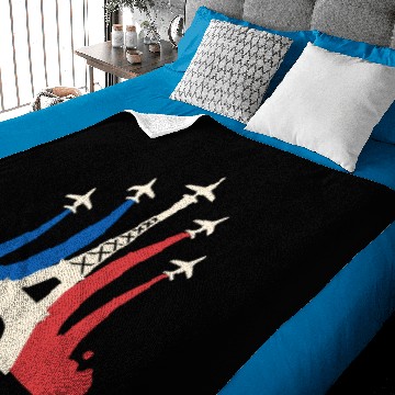 Discover Bastille Day Baby Blankets