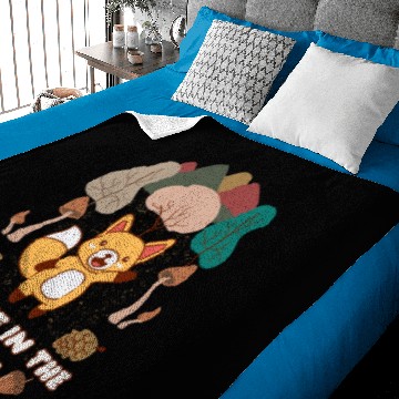 Discover Fox picnic Baby Blankets