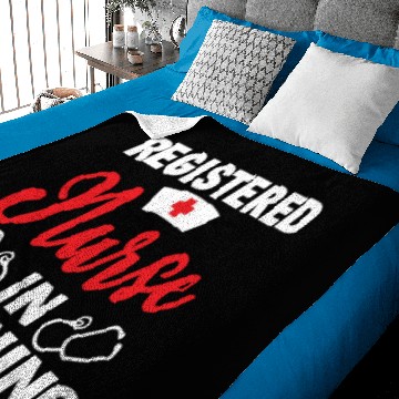 Discover Registered Nurse In Training Nursing Student Baby Blankets