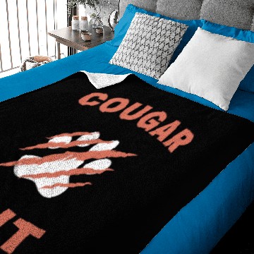 Discover Cougar bait Baby Blankets