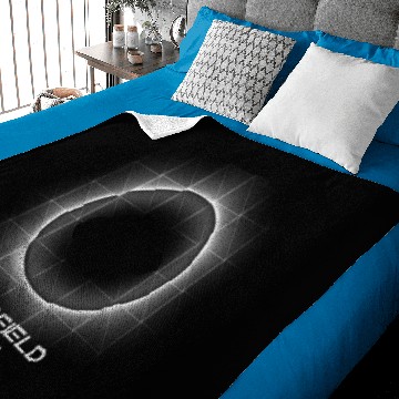 Discover 2024 Garfield Maine Eclipse Souvenir Memento Baby Blankets