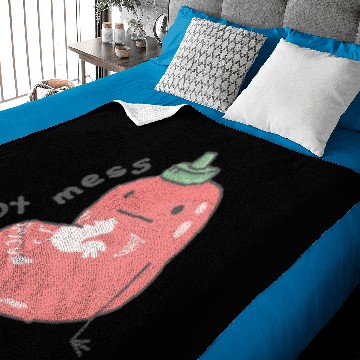 Discover Imma Hot Mess Baby Blankets