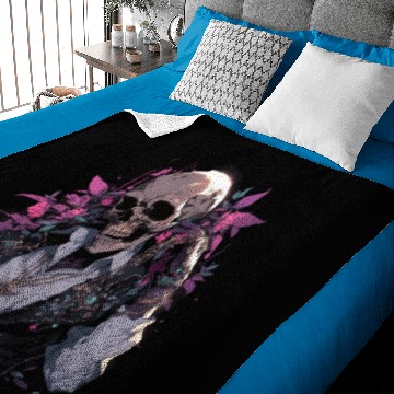 Discover Totenkopf Skull Skulls Skull Skeleton Baby Blankets