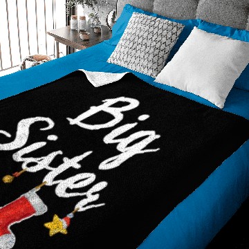 Discover Cute Big Sister Christmas Baby Blankets