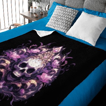 Discover Totenkopf Skull Skulls Skull Skeleton Baby Blankets