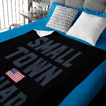 Discover small town squad Baby Blankets
