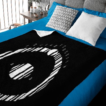 Discover Dr Manhattan Bar Code (WHITE) Baby Blankets