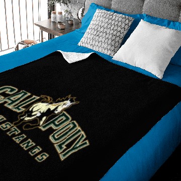 Discover cal poly mustangs Baby Blankets