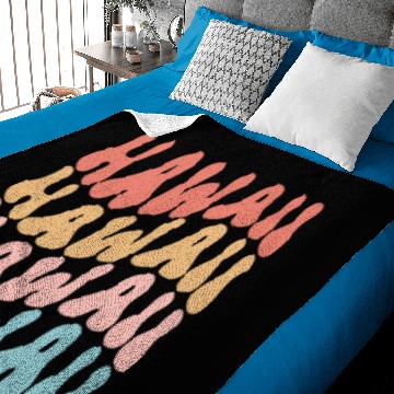 Discover Waikiki Honolulu Island Baby Blankets