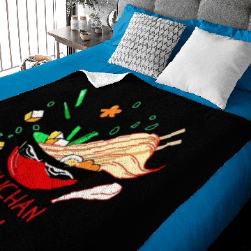 Discover Funny Maruchan Ramen Baby Blankets