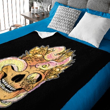 Discover Skull Candy Baby Blankets