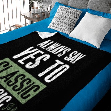 Discover classic rock music Baby Blankets