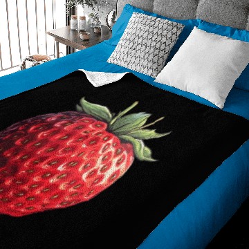 Discover Strawberry Sweetness Baby Blankets
