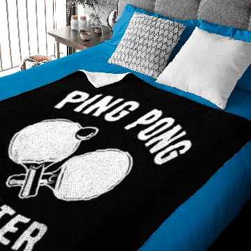 Discover Ping Pong Master Baby Blankets
